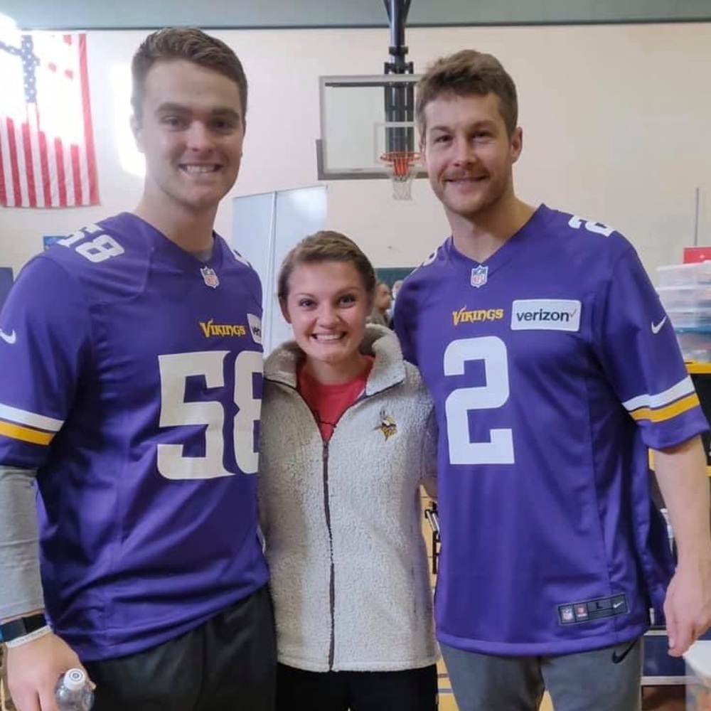 Minnesota Vikings zip up